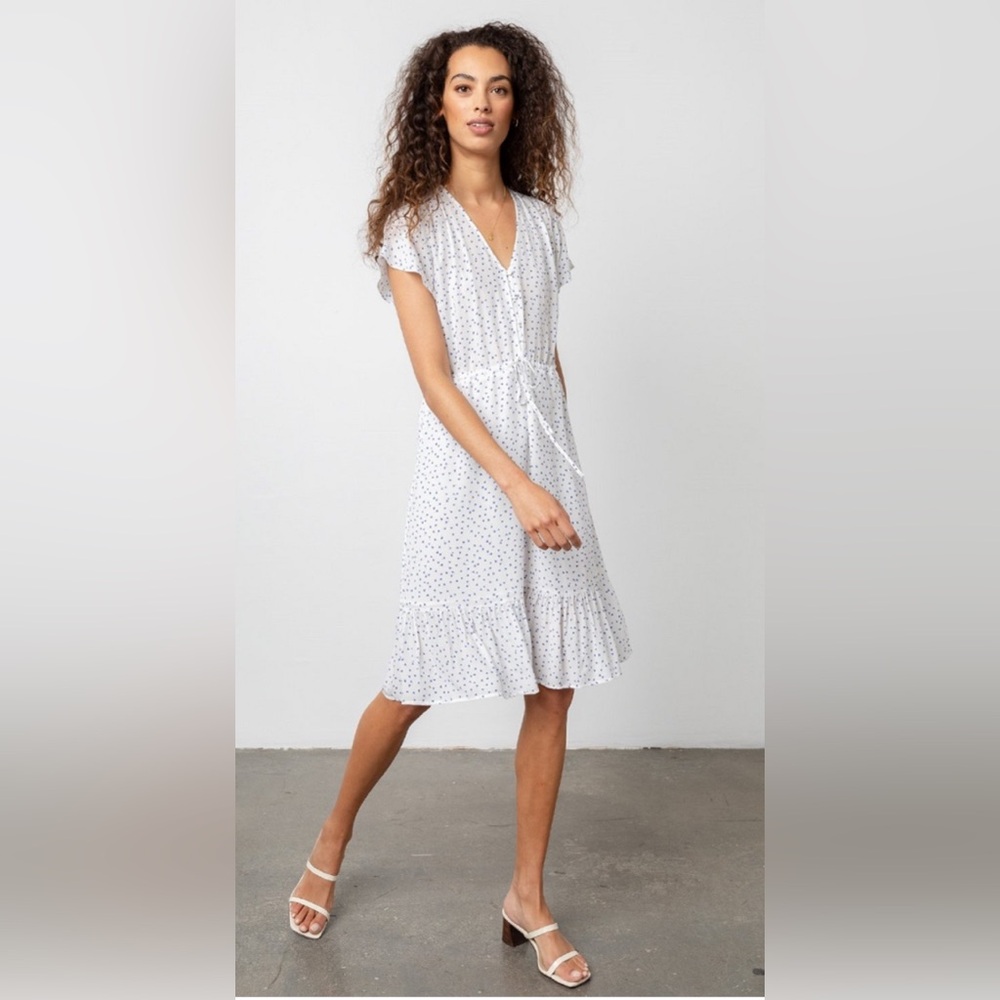 Rails Kiki white wisteria dress